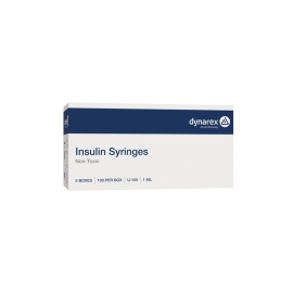 Insulin Syringe - Non-Toxic - Individual Wrapped