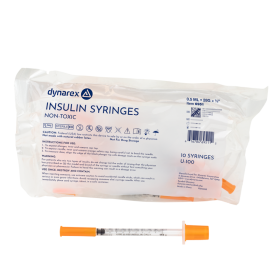 Insulin Syringe - Non-Toxic