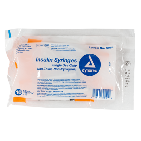 Insulin Syringe - Non-Toxic