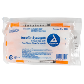 Insulin Syringe - Non-Toxic