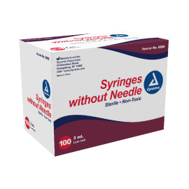Syringe without Needle - Non Toxic - Luer Lock