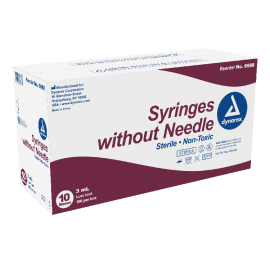 Syringe without Needle - Non Toxic - Luer Lock