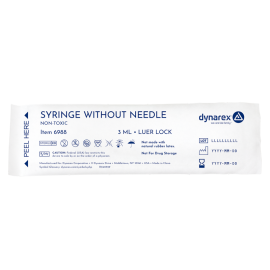 Syringe without Needle - Non Toxic - Luer Lock