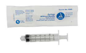 Syringe without Needle - Non Toxic - Luer Lock