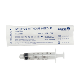 Syringe without Needle - Non Toxic - Luer Lock
