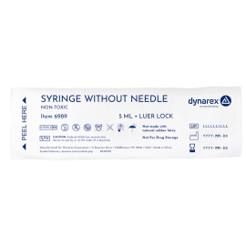 Syringe without Needle - Non Toxic - Luer Lock