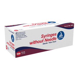 Syringe without Needle - Non Toxic - Luer Lock