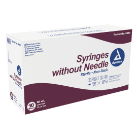 Syringe without Needle - Non Toxic - Luer Lock