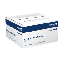 Syringe - Non-Safety with Needle - Luer slip