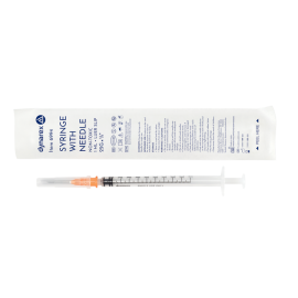 Syringe - Non-Safety with Needle - Luer slip