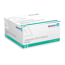 Syringe - Non-Safety with Needle - Luer Lock