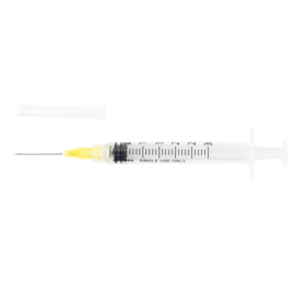 Syringe - Non-Safety with Needle - Luer Lock