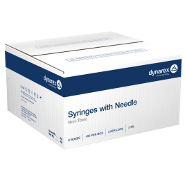 Syringe - Non-Safety with Needle - Luer Lock