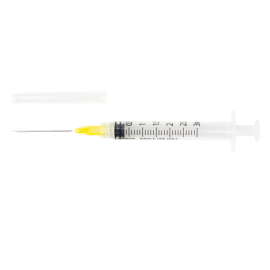 Syringe - Non-Safety with Needle - Luer Lock