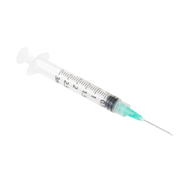 Syringe - Non-Safety with Needle - Luer Lock