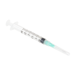 Syringe - Non-Safety with Needle - Luer Lock