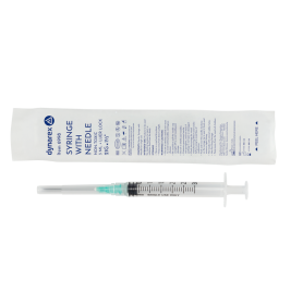 Syringe - Non-Safety with Needle - Luer Lock
