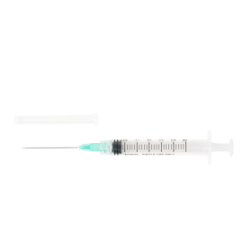 Syringe - Non-Safety with Needle - Luer Lock