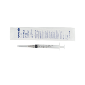 Syringe - Non-Safety with Needle - Luer Lock