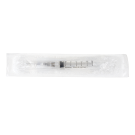Syringe - Non-Safety with Needle - Luer Lock