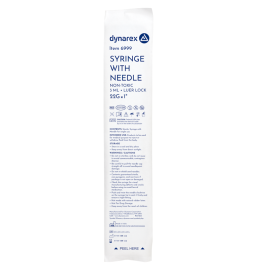 Syringe - Non-Safety with Needle - Luer Lock
