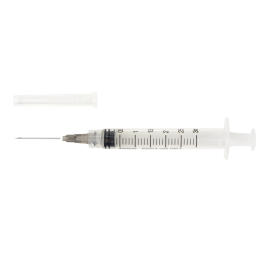 Syringe - Non-Safety with Needle - Luer Lock