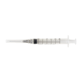 Syringe - Non-Safety with Needle - Luer Lock