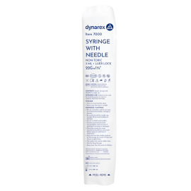 Syringe - Non-Safety with Needle - Luer Lock