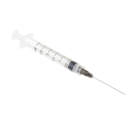 Syringe - Non-Safety with Needle - Luer Lock