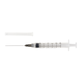 Syringe - Non-Safety with Needle - Luer Lock