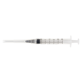 Syringe - Non-Safety with Needle - Luer Lock