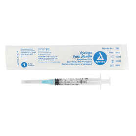 Syringe - Non-Safety with Needle - Luer Lock