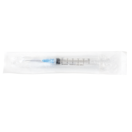Syringe - Non-Safety with Needle - Luer Lock