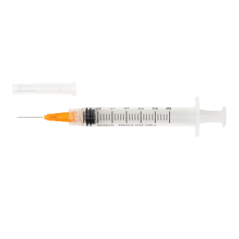 Syringe - Non-Safety with Needle - Luer Lock