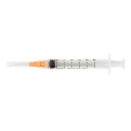 Syringe - Non-Safety with Needle - Luer Lock