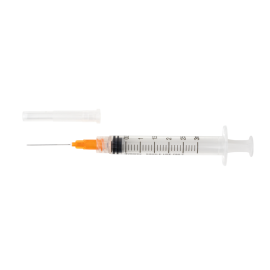 Syringe - Non-Safety with Needle - Luer Lock