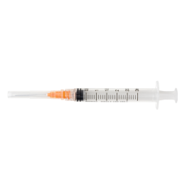Syringe - Non-Safety with Needle - Luer Lock
