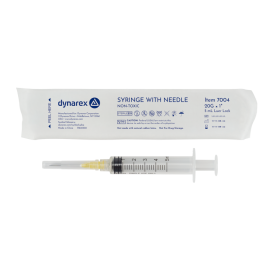 Syringe - Non-Safety with Needle - Luer Lock