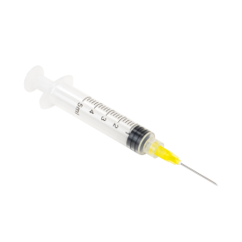 Syringe - Non-Safety with Needle - Luer Lock