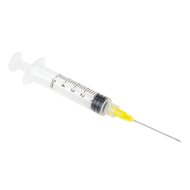 Syringe - Non-Safety with Needle - Luer Lock