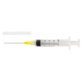 Syringe - Non-Safety with Needle - Luer Lock