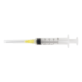 Syringe - Non-Safety with Needle - Luer Lock