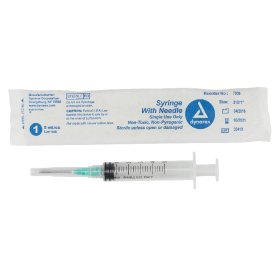 Syringe - Non-Safety with Needle - Luer Lock