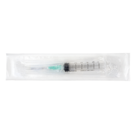 Syringe - Non-Safety with Needle - Luer Lock