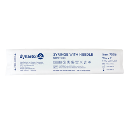 Syringe - Non-Safety with Needle - Luer Lock