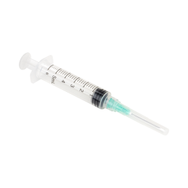 Syringe - Non-Safety with Needle - Luer Lock