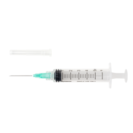 Syringe - Non-Safety with Needle - Luer Lock