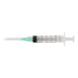 Syringe - Non-Safety with Needle - Luer Lock