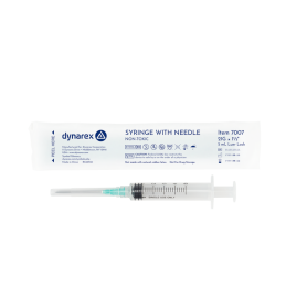 Syringe - Non-Safety with Needle - Luer Lock