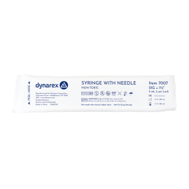 Syringe - Non-Safety with Needle - Luer Lock